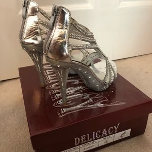Formal Rhinestone Heels